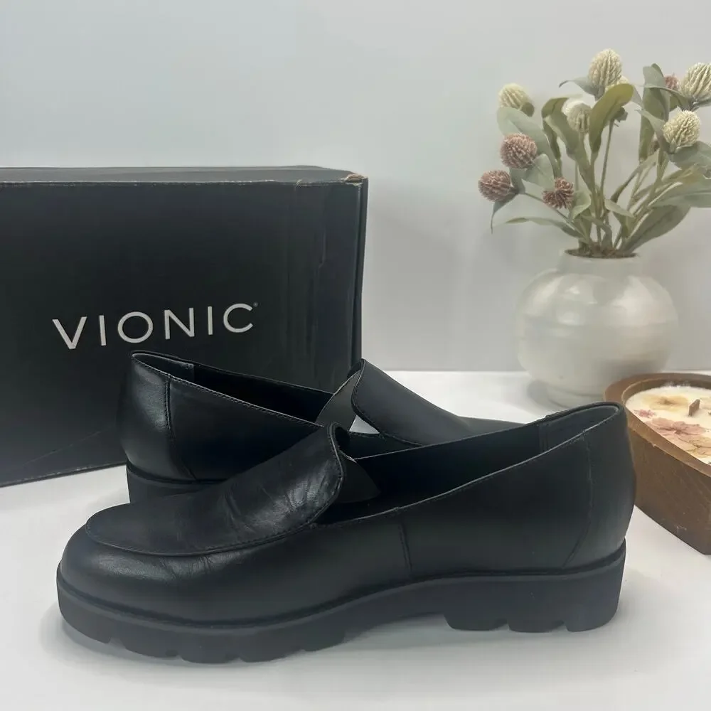 Vionic black slip